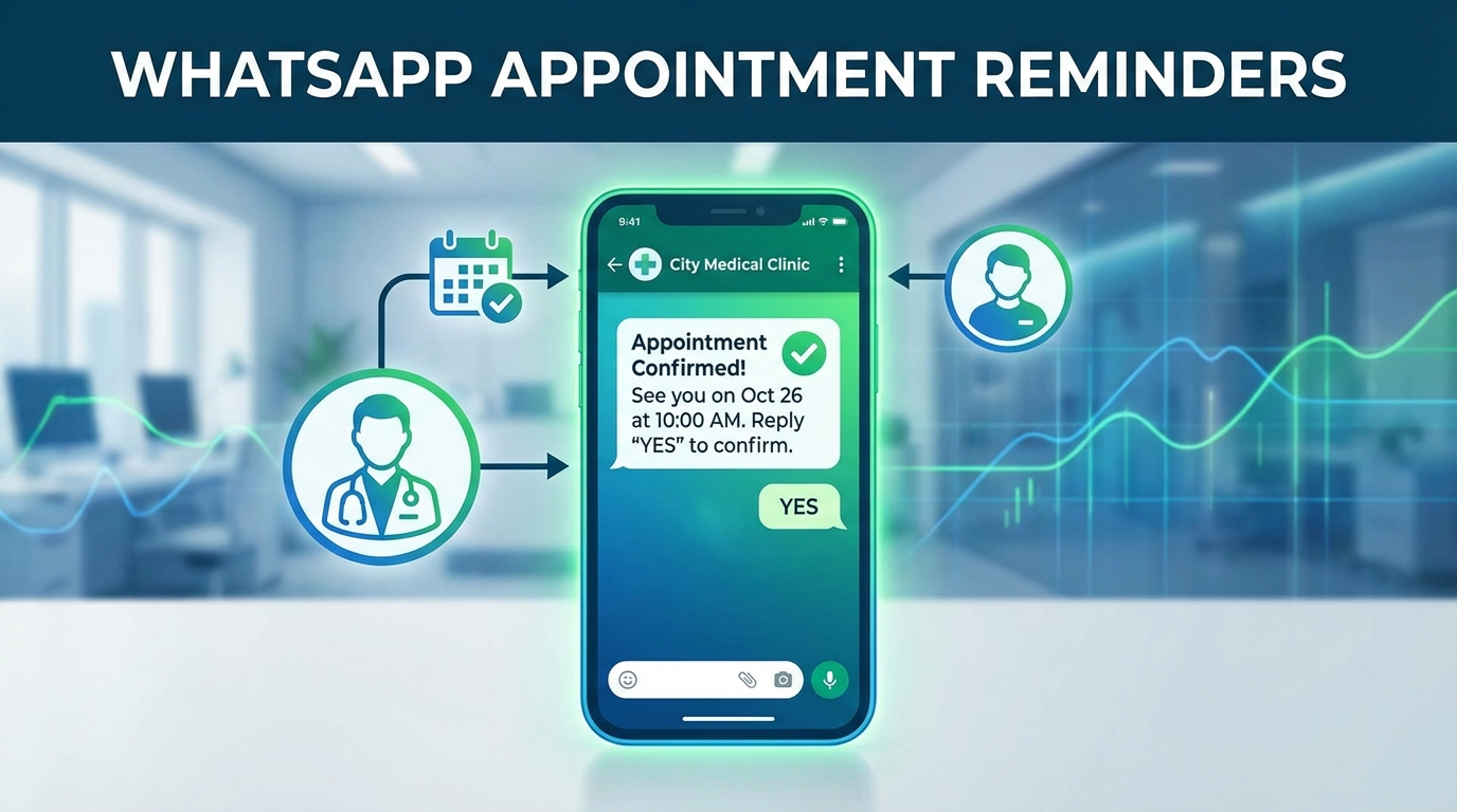 Recordatorios por WhatsApp: Reduce el Ausentismo hasta 50%